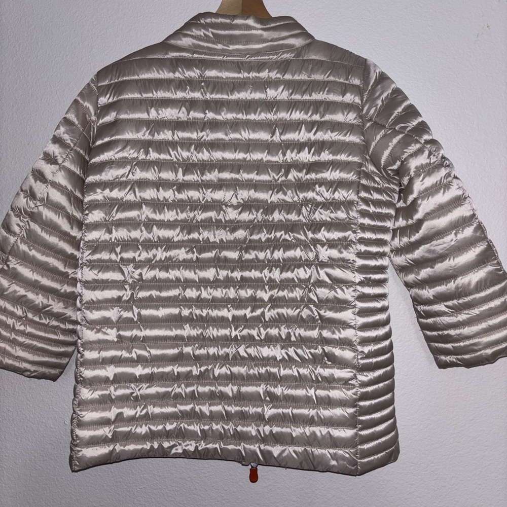 Save the Duck Jacket size 2 beige - Picture 4 of 9